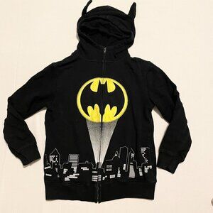 Batman DC Comics Zip Up Hoodie with Mask Boys Missing Size Tag